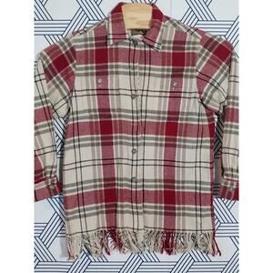 Roper Womens Vintage Fringe Shacket Cottage Western Farm Camp